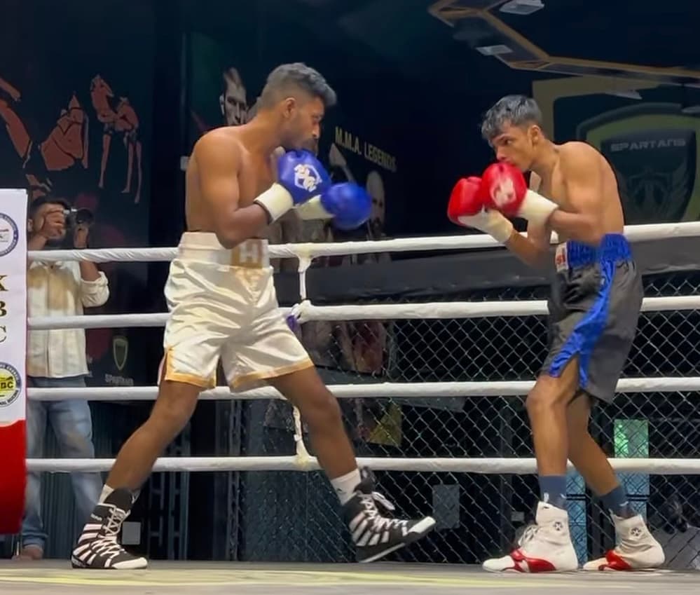 Boxing training