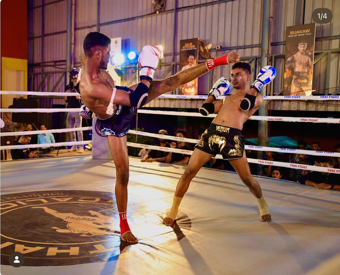 Muay Thai training